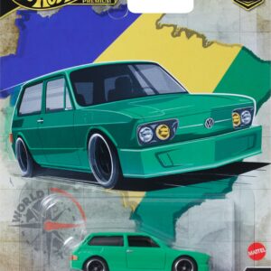 Hot Wheels Premium Volkswagen Brasilia T9678, green 4/5