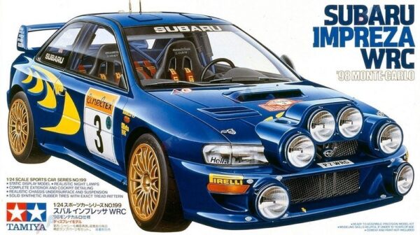 84662.jpg Subaru Impreza WRC '98 Monte-Carlo, plastic modelkit
