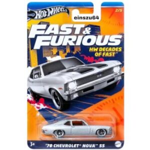 904e4f8c0df29f637f023fc6f7e0c0fd-mmf350x350.jpg Hot Wheels Fast and Furious HW Decades Of Fast - 70 Chevrolet Nova SS