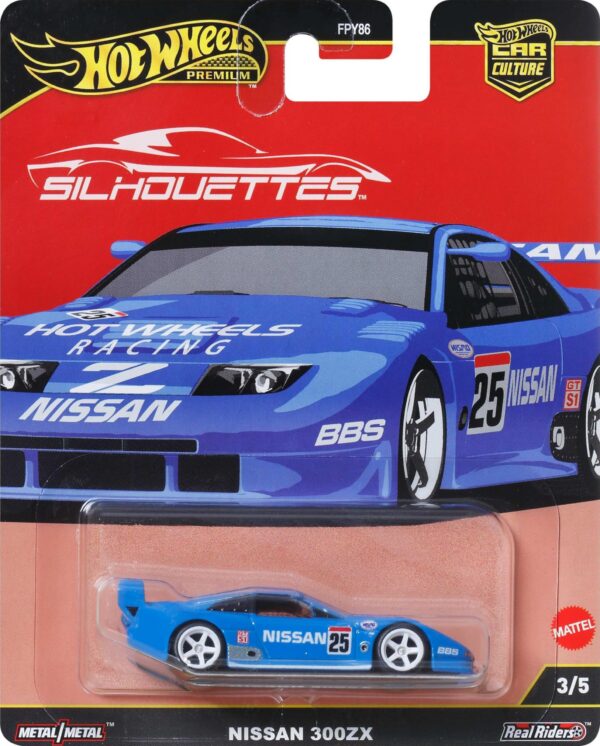 Hot Wheels Premium Silhouettes Car Culture -  Nissan 300ZX