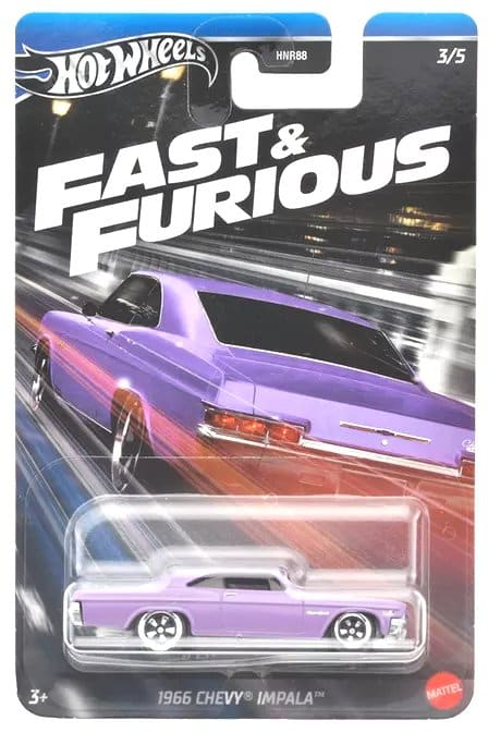 Chevrolet-Impala-1966-FF24.jpg Hot Wheels - 1:64 - 1966 Chevy Impala - Fast & Furious Series (Street Racing)