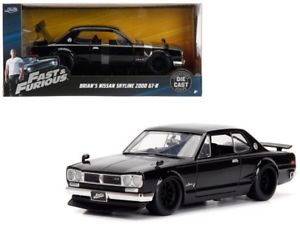 Fast & Furious - Diecast Model 1/24 Brians Classic Nissan Skyline 2000 GT-R