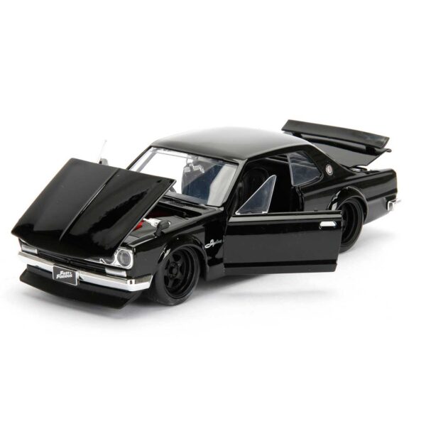 FFNS2.jpg Fast & Furious - Diecast Model 1/24 Brians Classic Nissan Skyline 2000 GT-R