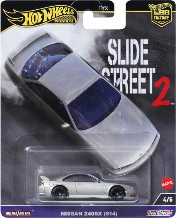 Hot Wheels Premium Car Culture Slide Street - Nissan 240SX S14