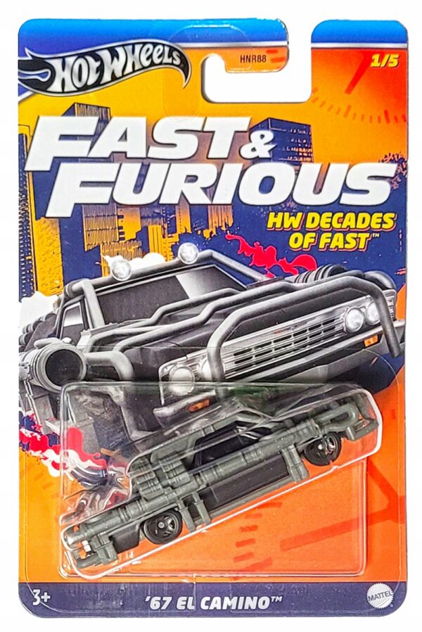 Hot Wheels Fast and Furious HW Decades Of Fast - 67 El Camino