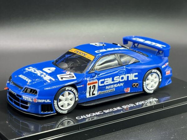 1998 Nissan Skyline GTR R33 JGTC #12 Calsonic, blue