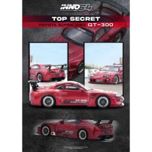 Toyota Supra (A80) *Top Secret*, red