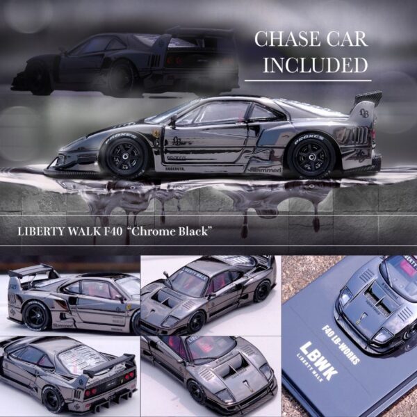 Inno Models LBWK F40, chrome black