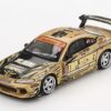 MINI GT 1999 Nissan Silvia S15 Top Secret D1GP, brown-gold