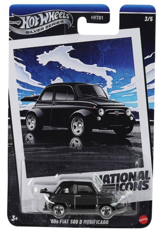 Hot Wheels National Icons 60s Fiat 500D Modificado