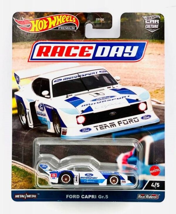 Hot Wheels Premium Car Culture Race Day Ford Capri GP5