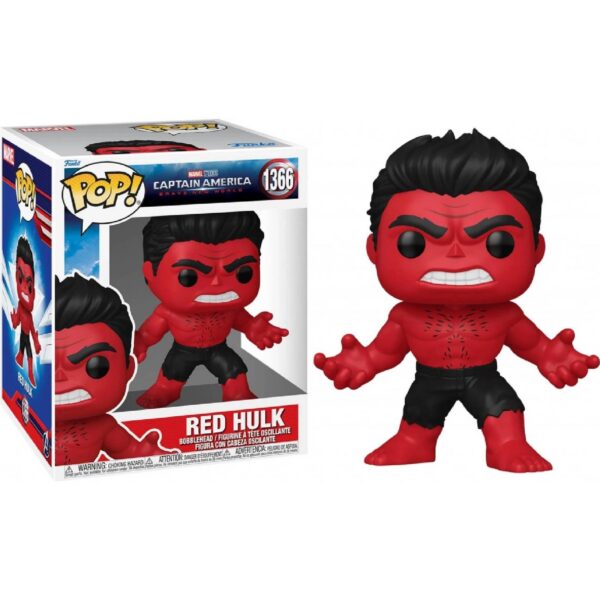 Captain America Brave New World Oversized POP! Vinyl Figure Red Hulk