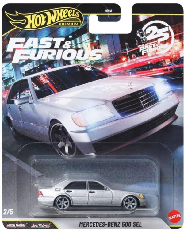 Hot Wheels Premium Fast & the Furious Mercedes-Benz 500 SEL