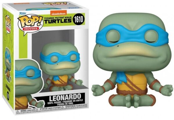 Teenage Mutant Ninja Turtles POP! Movies Vinyl Figure Leonardo(Meditating)