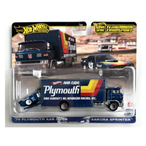 hot-wheels-164-team-transport-sakura-sprinter-truck-1970-plymouth-aar-cuda.jpg Hot Wheels - Team Transport - Sakura Sprinter Truck & 1970 Plymouth AAR Cuda