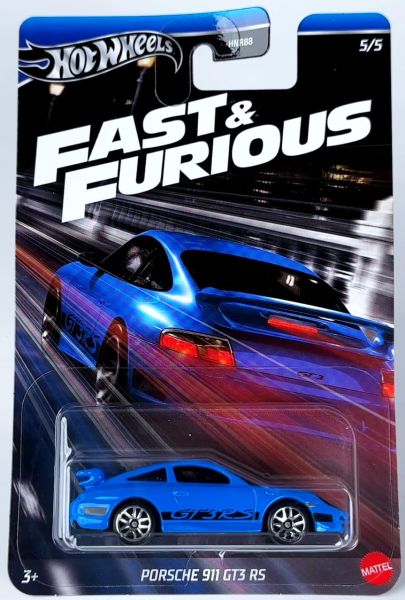 Hot Wheels - 1:64 - Porsche 911 GT3 RS - Fast & Furious Series (Street Racing)