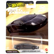 Hot Wheels Premium Fast & the Furious Lamborghini Aventador Coupe, black
