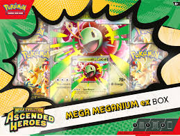 Pokémon Ascended Heroes Mega Meganium EX Box !LIMIT 1 ks NA  OBJEDNÁVKU!