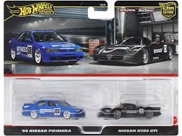 Hotwheels Premium 2-pack Nissan R390 GT1 & 1994 Nissan Primera