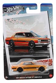 Hot Wheels National Icons 1971 Nissan Skyline HT 2000 GT-R