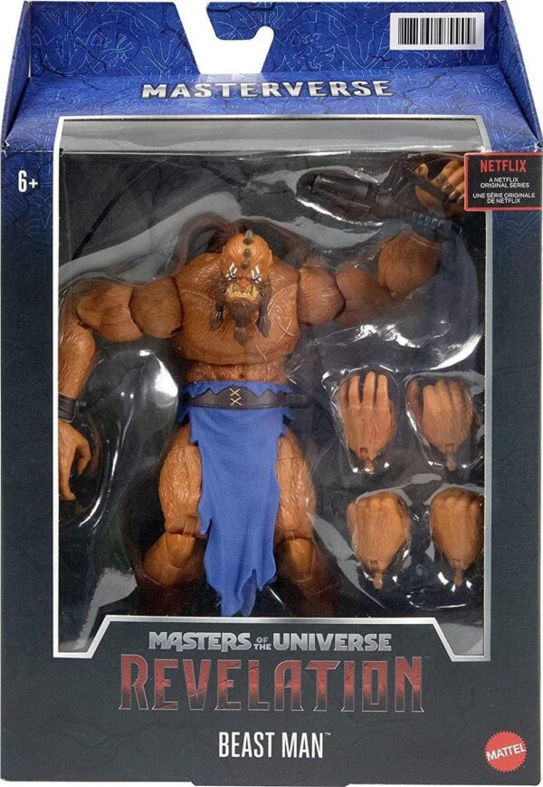 motu-masterverse-revelation-beast-man-001.jpg Masters of the Universe: Revelation Masterverse Action Figure 2021 Beast man