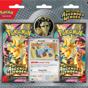 Pokémon Ascended Heroes 2 Pack Blister - Larry Komala
