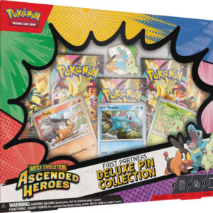 Pokémon Ascended Heroes First Partners Deluxe Pin Collection