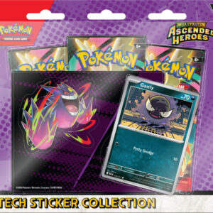 Pokémon Ascended Heroes Tech Sticker Collection - Gastly