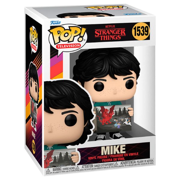 Stranger Things POP! TV Vinyl Figure Mike w/Will's Painting