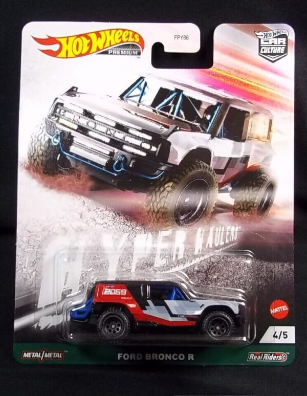 Hot Wheels Premium Hyper Haulers Ford Bronco R