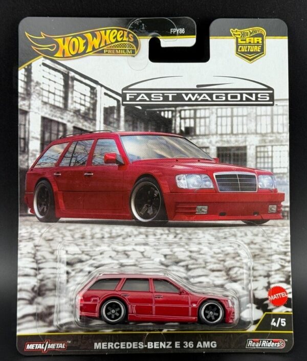 Hot Wheels Premium Fast Wagons Car Culture - Mercedes Benz AMG E36 Estate