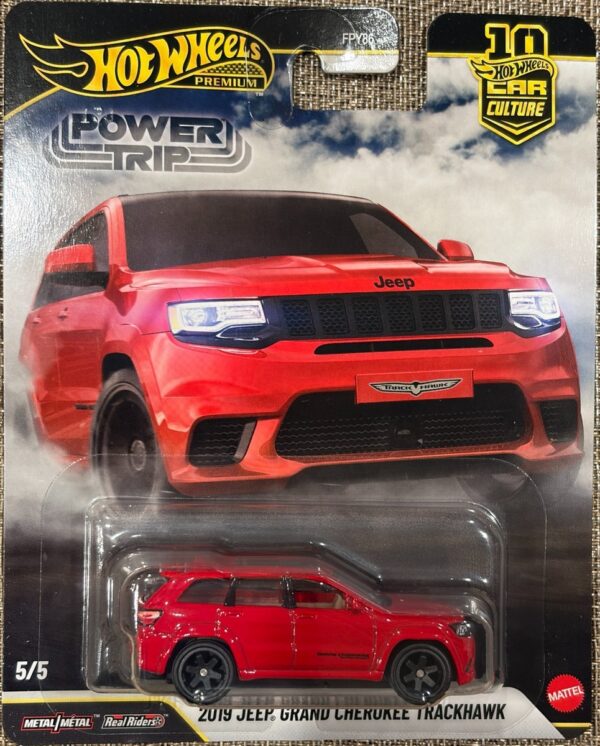 HotWheels Premium Car Culture Power Trip Jeep Grand Cherokee Trackhawk
