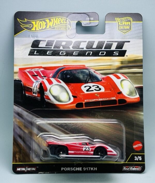 Hot Wheels premium circuit legends car culture 2025 Porsche 917KH