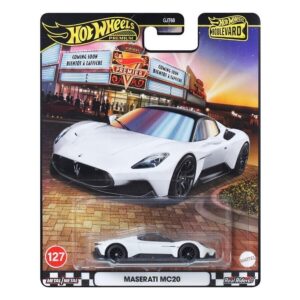 Hot Wheels Premium 2025 Boulevard - Maserati MC20, white