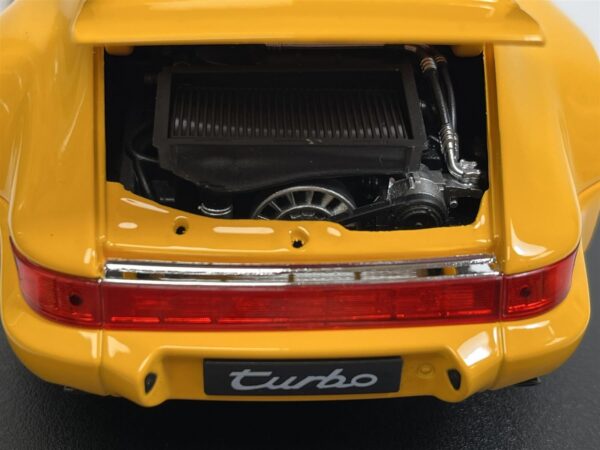1/18 1989 Porsche 964 Turbo, yellow