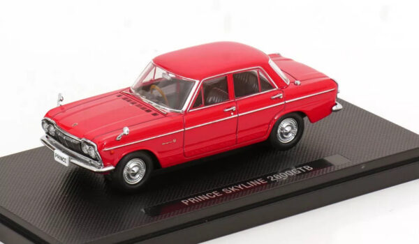 1966 Nissan Prince Skyline 2000GTB, red