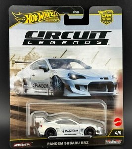 Hot Wheels premium circuit legends 2025 car culture Pandem Subaru BRZ