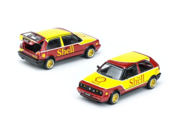 Volkswagen Golf GTI MKII *Shell*, yellow/red