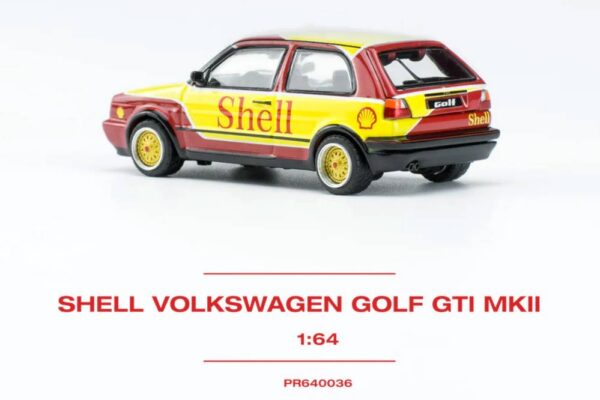 Volkswagen Golf GTI MKII *Shell*, yellow/red