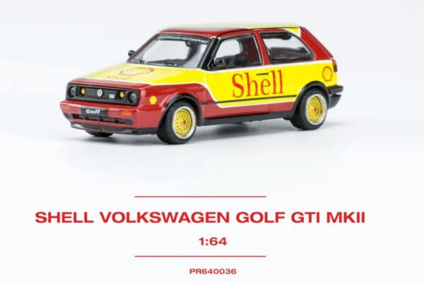 Volkswagen Golf GTI MKII *Shell*, yellow/red
