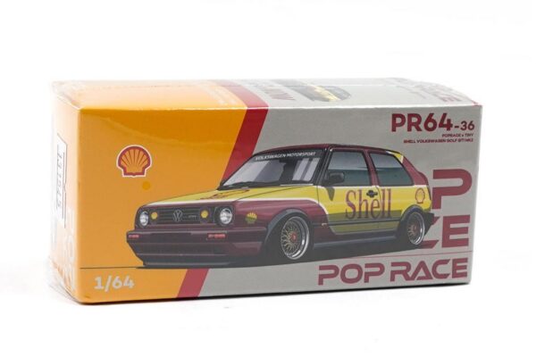 Volkswagen Golf GTI MKII *Shell*, yellow/red
