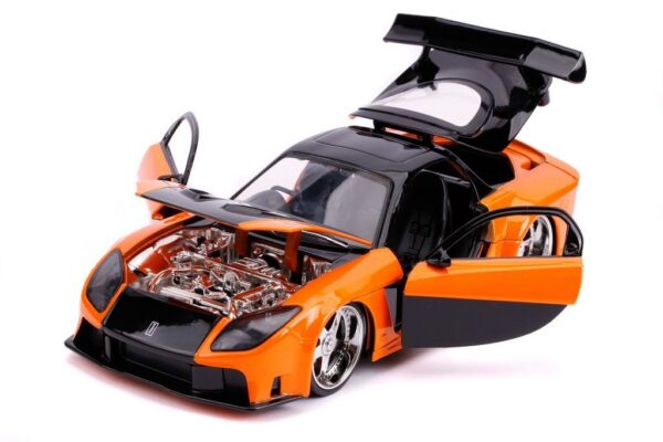 1995 Mazda RX7 *Fast and Furious* Tokio Drift 1/24 s figurkou