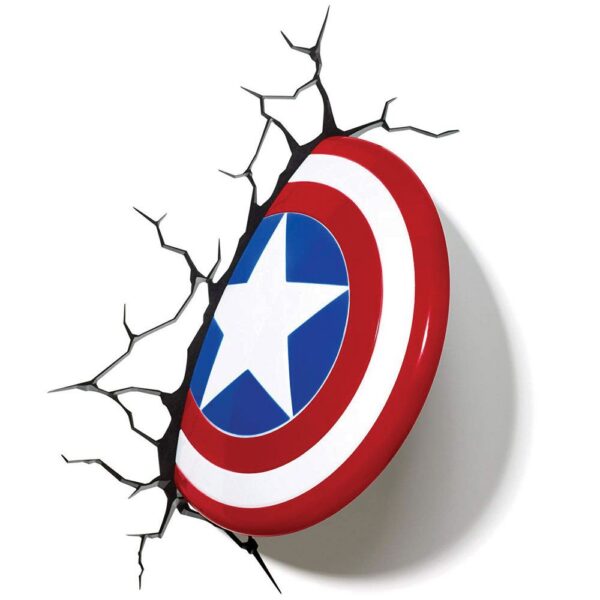 x_3dl49463.jpg Marvel 3D LED Light Captain America Shield