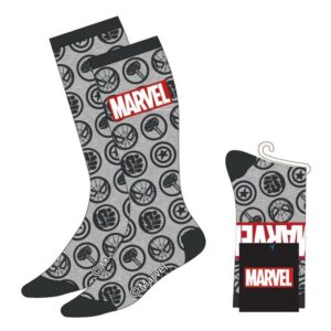 Marvel ponožky Avengers Faces Grey