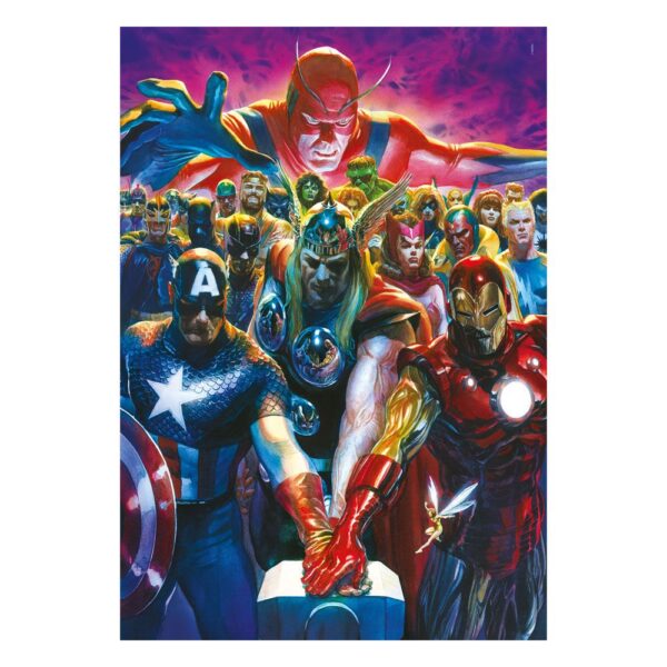 Marvel Jigsaw Puzzle Hereos Unite
