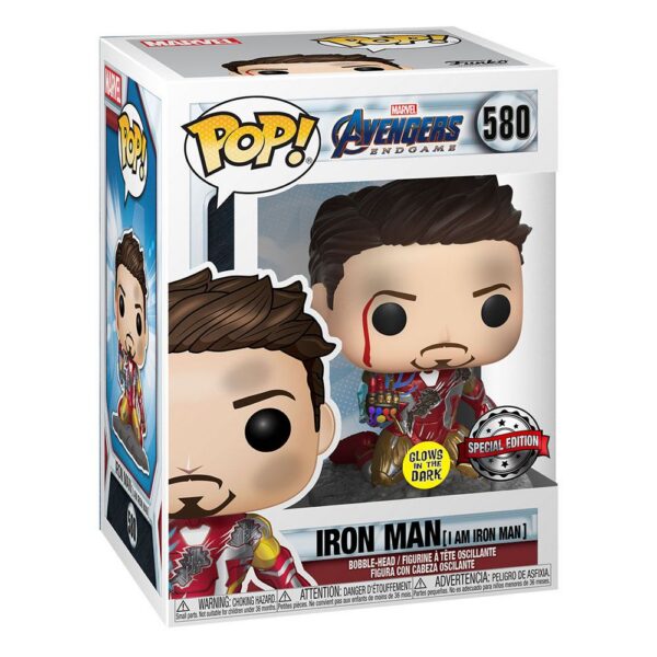 Avengers: Endgame POP! Movies Vinyl Figure I Am Iron Man (MT) (GW)