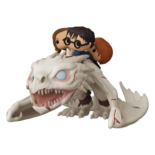 Harry Potter POP! Rides Vinyl Figure Dragon w/Harry, Ron, & Hermione