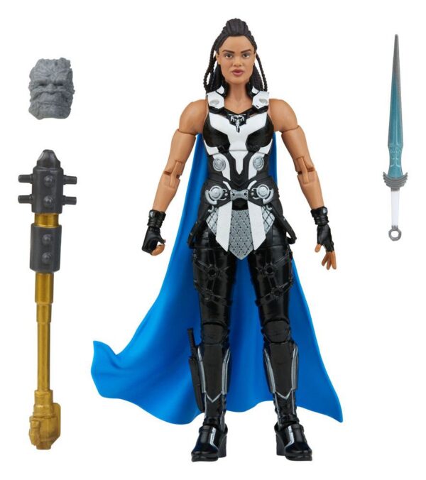 Thor: Love and Thunder Marvel Legends Series Action Figure 2022 Marvel's Korg BAF #3: King Valkyrie