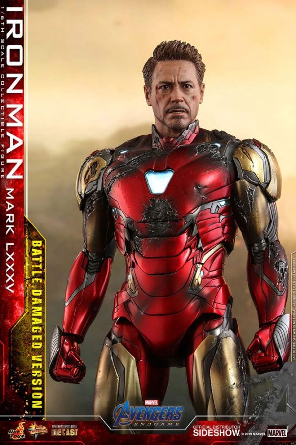 Avengers: Endgame MMS Diecast Action Figure 1/6 Iron Man Mark LXXXV Battle Damaged Ver.