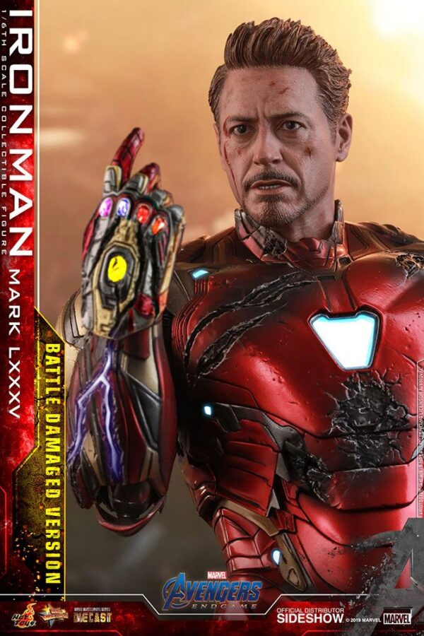 Avengers: Endgame MMS Diecast Action Figure 1/6 Iron Man Mark LXXXV Battle Damaged Ver.